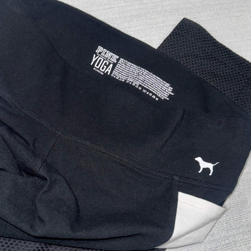 Victoria's Secret Black and Gray Leggings